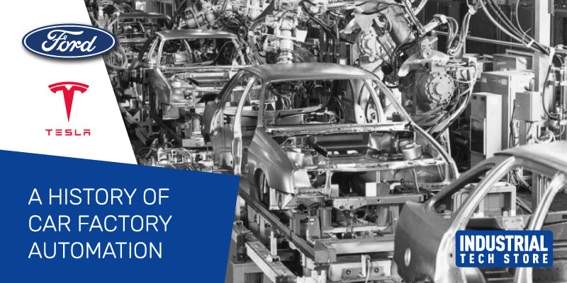From Ford to Tesla: A History of Car Factory Automation and the Role of Spot Welding Robots