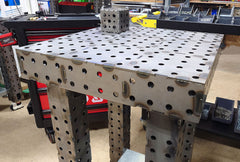 Nukeson Forge Welding Table, Heavy-Duty 1000mm x 600mm, Height Options 600mm>900mm -Ready to Use