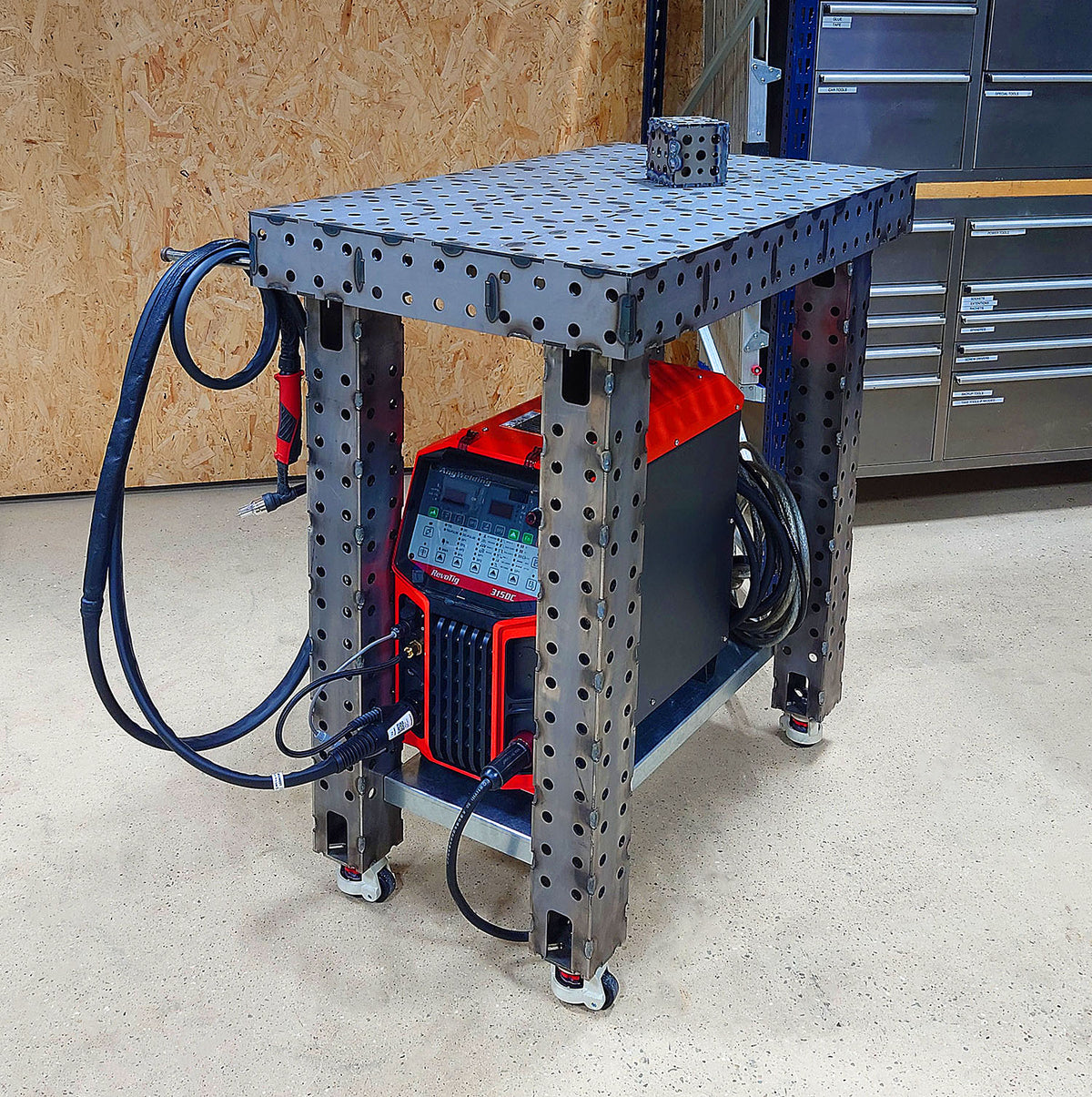 Compact MIG & TIG Fully-Welded Table Nukeson Forge Heavy-Duty
