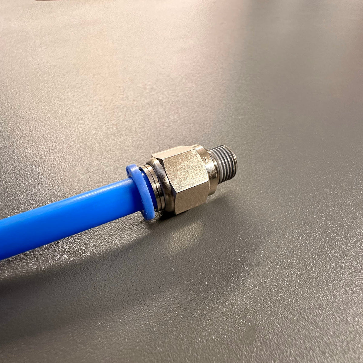 AirFit Straight Push Connector to Threaded BSP Pneumatic Air/Water/Gas/Vacuum Line Fitting