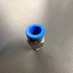 AirFit Straight Push Connector to Threaded BSP Pneumatic Air/Water/Gas/Vacuum Line Fitting