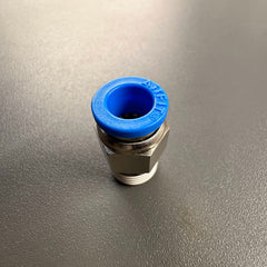 AirFit Straight Push Connector to Threaded BSP Pneumatic Air/Water/Gas/Vacuum Line Fitting