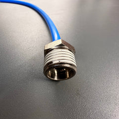 AirFit Straight Push Connector to Threaded BSP Pneumatic Air/Water/Gas/Vacuum Line Fitting
