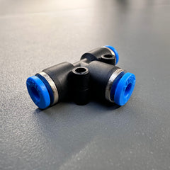 AirFit T-Piece Push Connector to Male BSP Threaded Fitting Air/Water/Gas/Vacuum