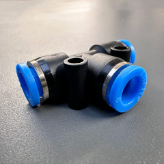 AirFit T-Piece Push Connector to Male BSP Threaded Fitting Air/Water/Gas/Vacuum
