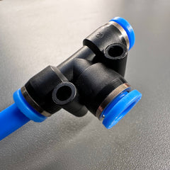 AirFit T-Piece Push Connector to Male BSP Threaded Fitting Air/Water/Gas/Vacuum