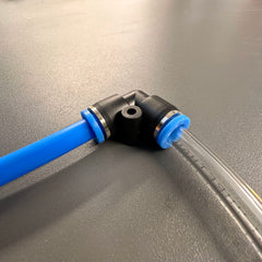 AirFit 90° Push-In Connector Pneumatic Air/Water/Gas/Vacuum Line Fitting
