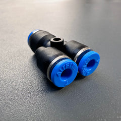 AirFit Y-Reducer Push-In Connector Pneumatic Air/Water/Gas/Vacuum Line Fitting