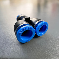 AirFit Y-Reducer Push-In Connector Pneumatic Air/Water/Gas/Vacuum Line Fitting