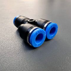 AirFit Y Push-In Connector Pneumatic Air/Water/Gas/Vacuum Line Fitting
