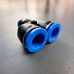 AirFit Y Push-In Connector Pneumatic Air/Water/Gas/Vacuum Line Fitting