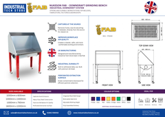 Nukeson FAB - Extraction Downdraft Finishing Table