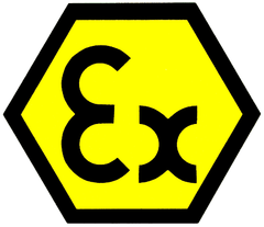 Industrial ATEX rating logo