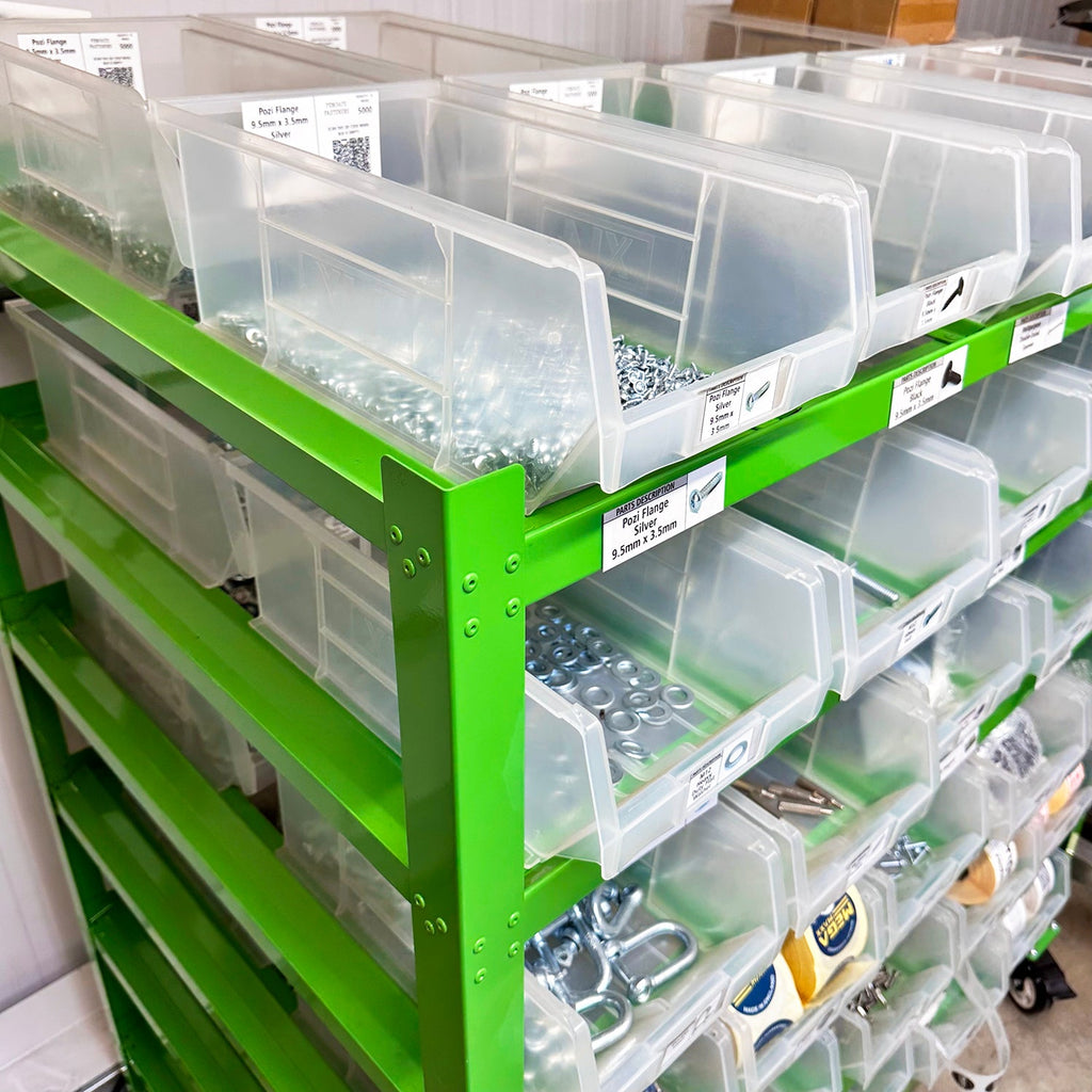 Mobile Shelving Unit. XL4 2-Bin System - MegaMaxx PRO