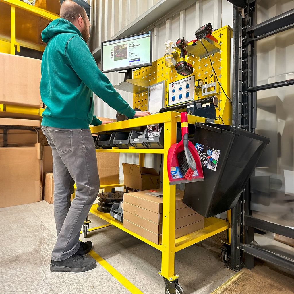 Packing Bench & Premium Customisable Mobile Workstation