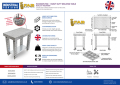 Nukeson FAB - Build Your Own Heavy Duty Welding Table