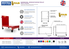 Nukeson FAB - Workshop Moving Trolley