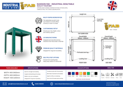 Nukeson FAB - Custom Industrial Desk