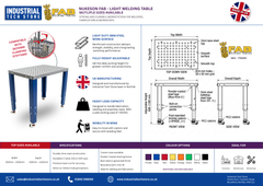 Nukeson - Light Duty Fixture Fabrication Table