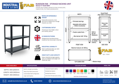 Nukeson FAB - Custom Heavy Duty Storage Racking Shelf