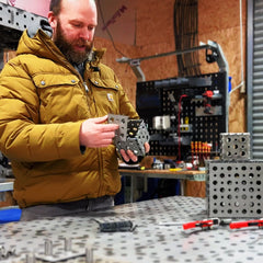 QUBE Welding Jigs for Heavy-Duty Fabrication, D16, Nukeson Forge