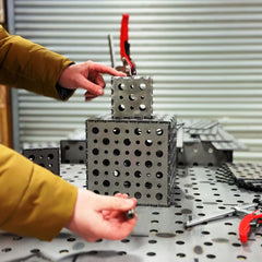 QUBE Welding Jigs for Heavy-Duty Fabrication, D16, Nukeson Forge