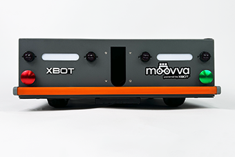 Moovva Xbot Automated Guided Vehicle on White Background