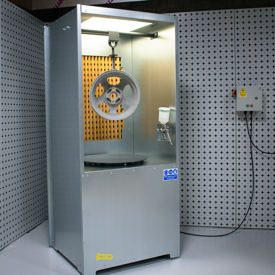 Nukeson Spray booth For spraying Wheels