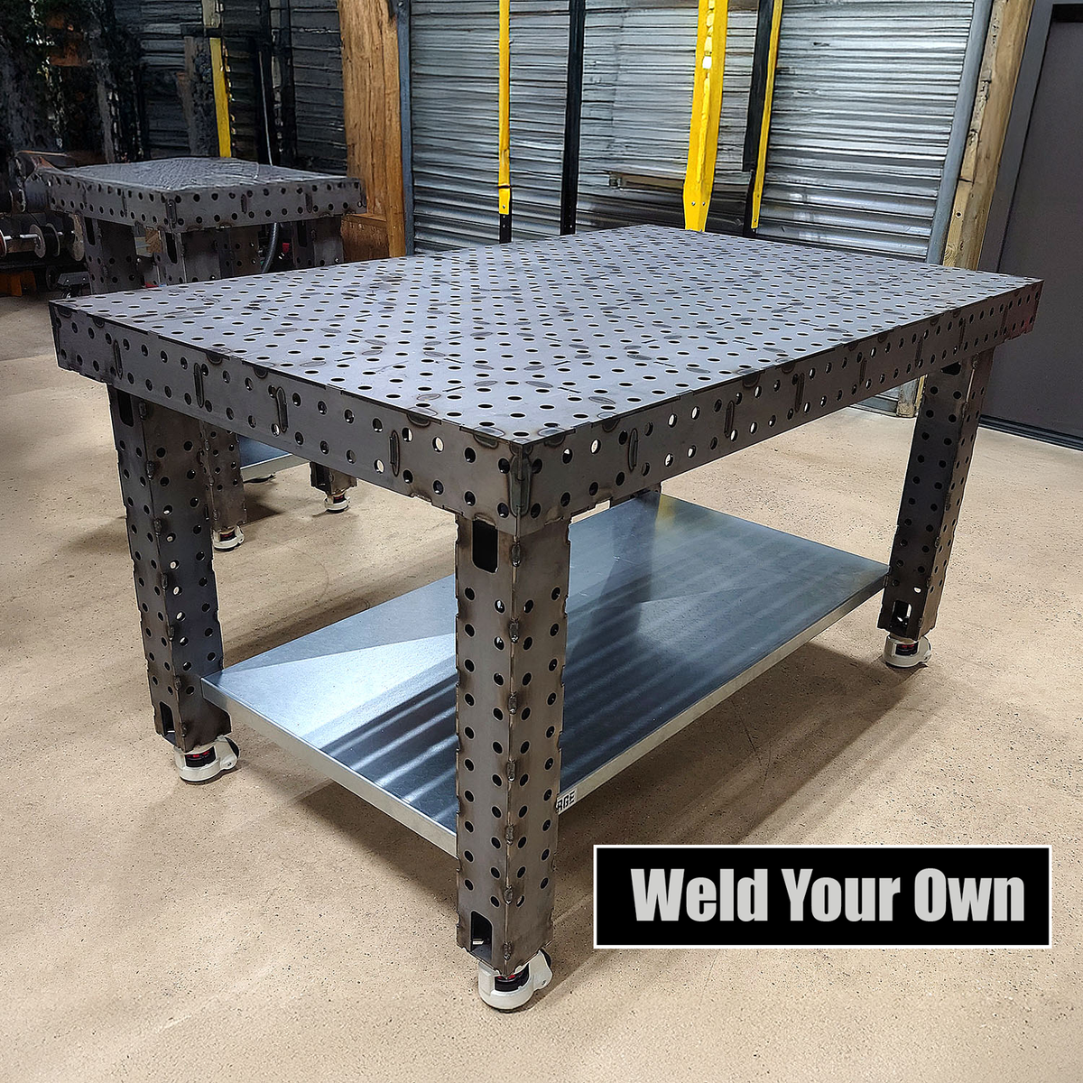 Nukeson Forge Welding / Fabrication Table, 1600mm x 1000mm - Weld Your Own