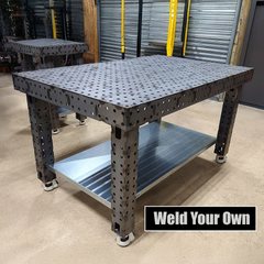 Nukeson Forge Welding / Fabrication Table, 1600mm x 1000mm - Weld Your Own
