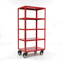 MegaMaxx PRO - 5-Tier Storage Trolley & Mobile Shelving Unit