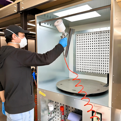 Nukeson - Spray Booth with Turntable