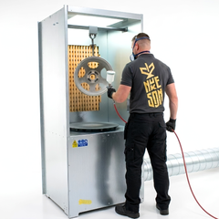 Nukeson - ATEX Small Spray Booth with Turntable