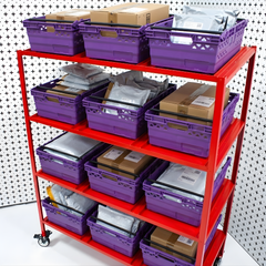 MegaMaxx PRO - Bale Arm Crate 3 Box Slot (Side-By-Side Layout)