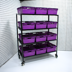MegaMaxx PRO - Bale Arm Crate 3 Box Slot (Side-By-Side Layout)