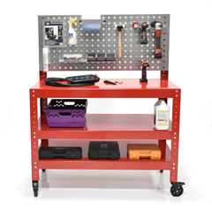 Nukeson FAB - Custom Pegboard Heavy Duty Workbench