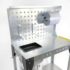 Nukeson - Spray Gun Wash Trolley & Industrial Mobile Cleaning Station