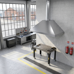 Nukeson FAB - Custom Wall Mounting Welding Fume Extraction Hood