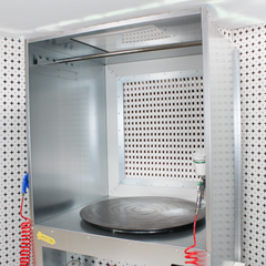 Nukeson Wet Spray Booth with Turntable
