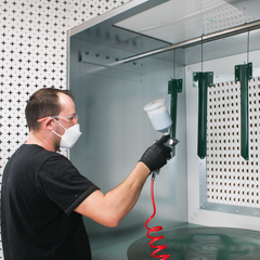 Nukeson Wet Spray Booth with Turntable