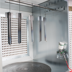 Nukeson Wet Spray Booth with Turntable