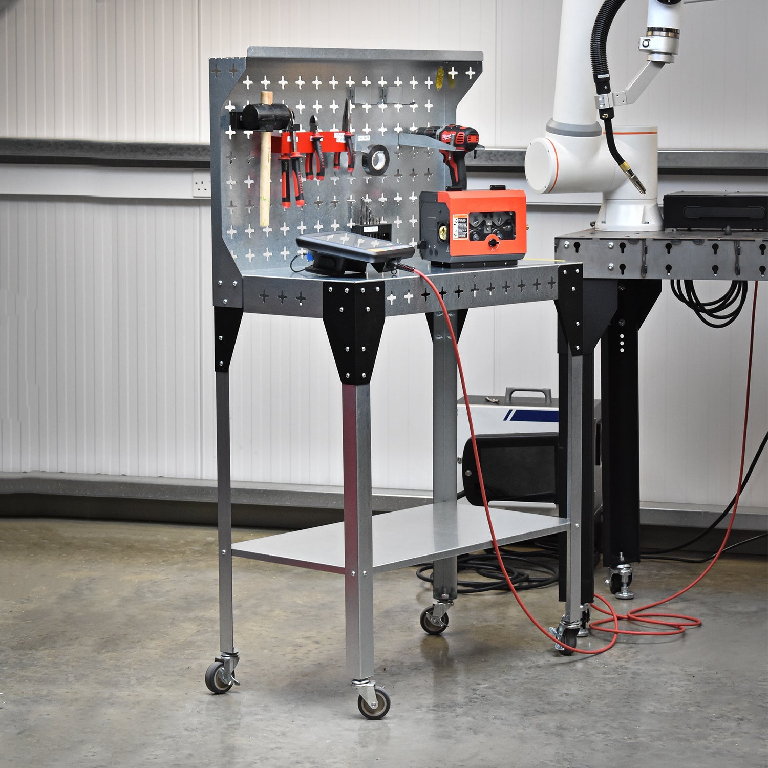Workbench Machine Industrial Mobile Workbench - Nukeson Customisable Workbench ...
